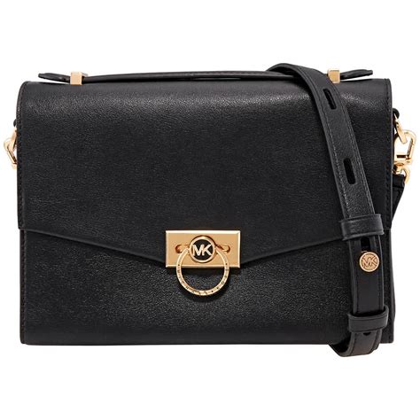 Michael Kors Hendrix Medium Leather Messenger 